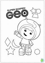 Dinokids Coloring Umizoomi Close sketch template