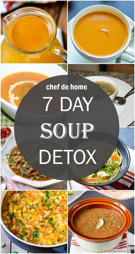 7 Day Soup Detox Detox Diet Soups