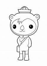 Octonauts Coloring Pages Shellington Otter Cartoon Disney Printable Sea Kids Bestcoloringpagesforkids Characters Dr Sheets Color Para Colorear Junior Awesome Choose sketch template