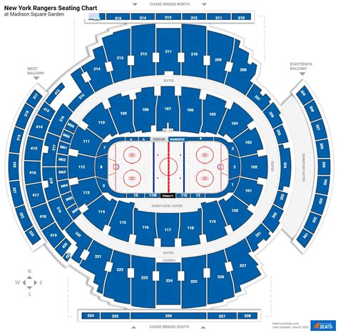 msg hockey seating chart