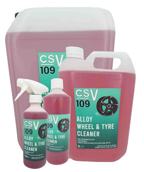 alloy wheel tyre cleaner  csv chemical superstore