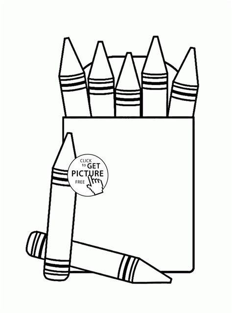 printable coloring pages  crayons yeseniatemiles