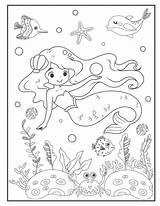 Meerjungfrau Ausmalbilder Malvorlage Meerjungfrauen Malvorlagen Little Verbnow Kinder Spielen sketch template