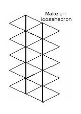 Icosahedron Template Print Enchantedlearning Make Cut Go Click sketch template