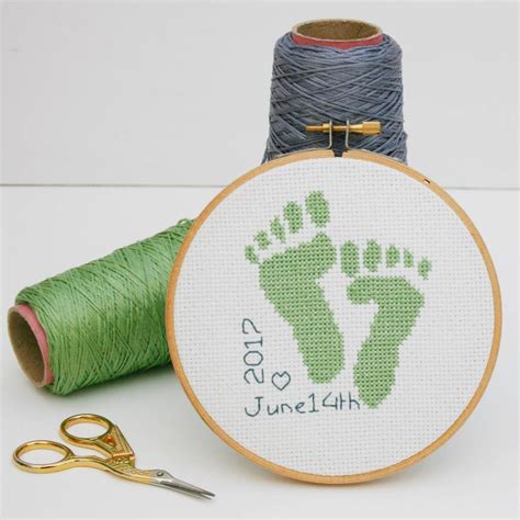 mini baby sampler kit  stitchkits crafts notonthehighstreetcom