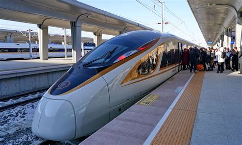 china tests worlds  high speed driverless bullet train   speed   km successfully