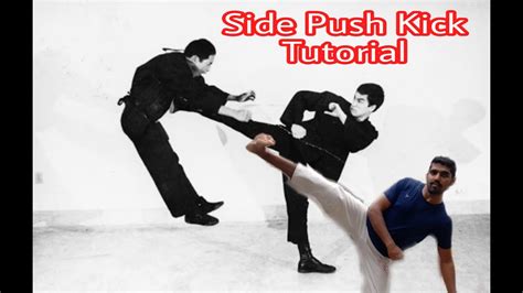 side push kick tutorial online karate classes youtube