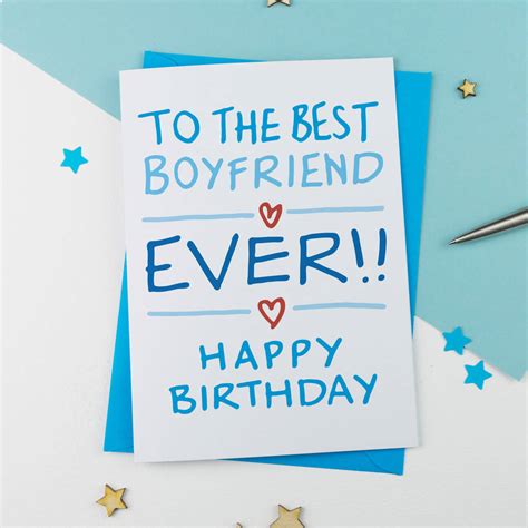 boyfriend birthday card     alphabet