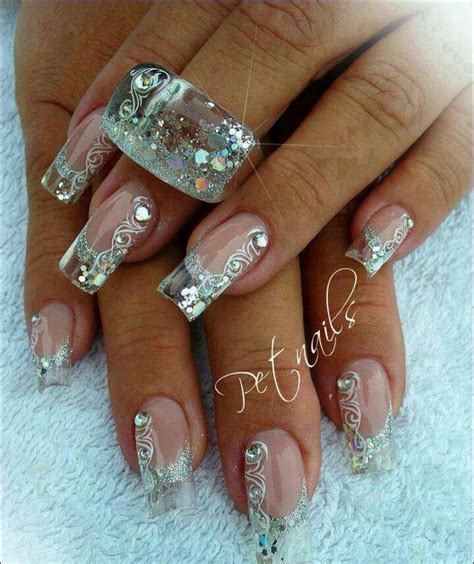 cristal uñas acrilicas y encapsuladas clear nails nail designs y nails