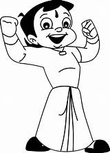 Bheem Chota Cartoon Colouring Drawing Coloring Pages Drawings Kids Characters Chhota Easy Sheets Awesome Print Wallpaper Sketch Worksheets Color Wecoloringpage sketch template