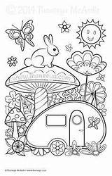 Thaneeya Coloring Pages Color Book Dreams Colouring Adult Mcardle Para Colorear Books Hippie Sheets Printable Adults Blank Kids Visit Choose sketch template