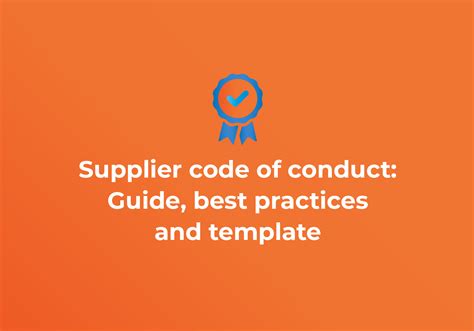 supplier code  conduct guide  template rfp