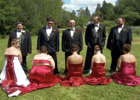 Wedding Party Attempting To Take Handmaid S Tale Photo