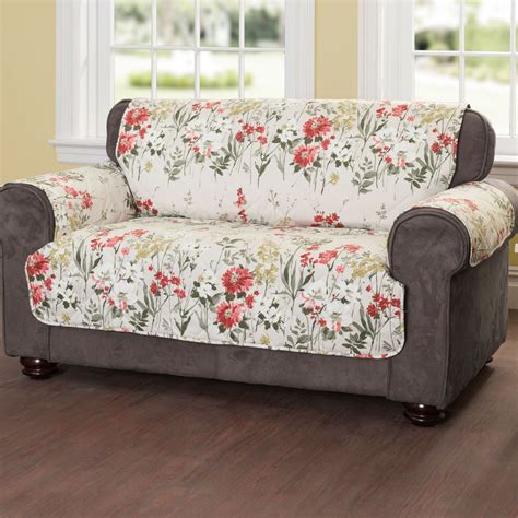 floral meadow quilted furniture protectors living room furniture