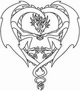 Coloring Dragon Pages Dragons Printable Adult Celtic Two Book Wyvern Heart Baby Fantasy Designs Sheets Patterns Urbanthreads Awesome Tattoo Skulls sketch template