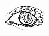 Eye Tattoo Dragon Eyes Tiger Drawing Clipart Clip Outline Drawings Stoner Mad Tribal Cliparts Line Pencil Tattoos Wallpaper Getdrawings Library sketch template