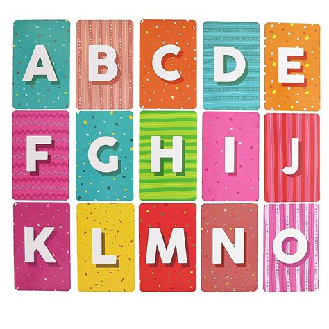 count magnetic alphabet letters flash cards large uppercase