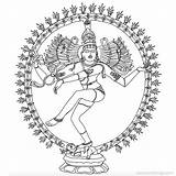 Shiva Xcolorings Trishula Shivaratri Maha sketch template