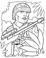 Coloring Pages Camouflage Library Clipart Army sketch template