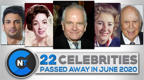 List Of Celebrities Who Passed Away In June 2020 Latest Celebrity