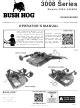 bush hog  specification sheet   manualslib