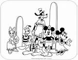 Mickey Disneyclips Steamboat Willie Aloha sketch template