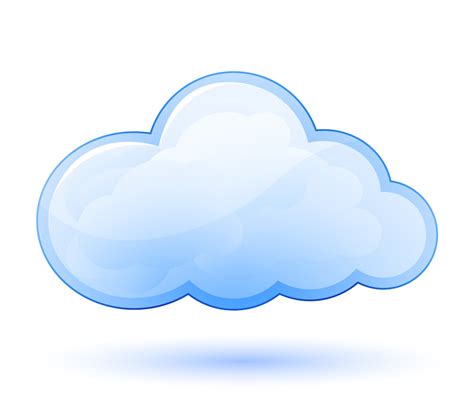 cloud clip art blue  clipart image wikiclipart