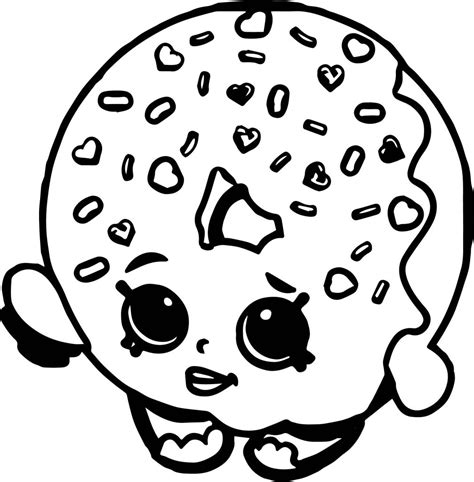 donut coloring pages  coloring pages  kids