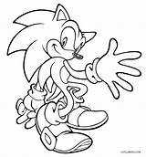 Sonic Coloring Pages Friends Printable Getcolorings sketch template