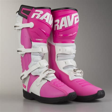 Raven Combat Mx Boots White Pink Now 42 Savings 24mx Eu