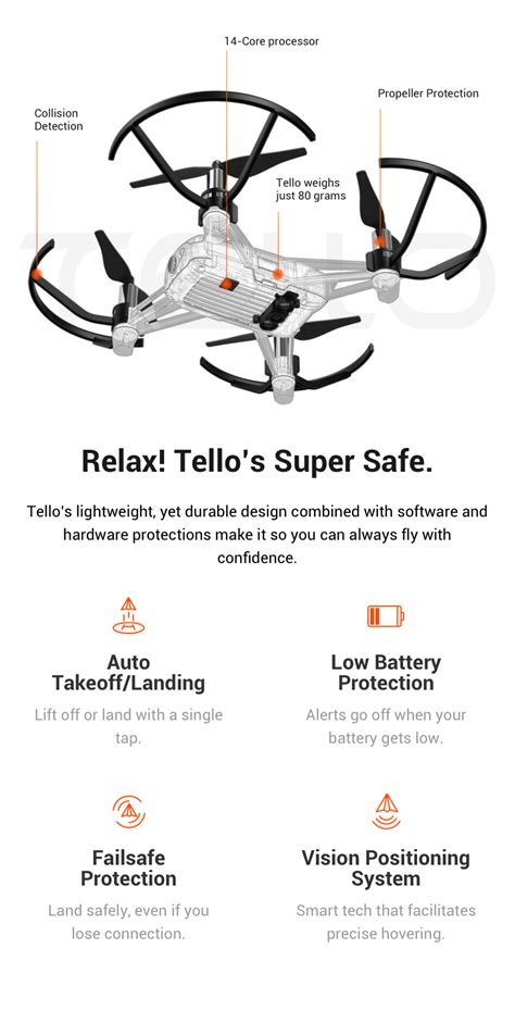 dji tello  drone  p hd camera  long flight times buy dji tellodji tello