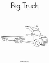 Coloring Truck Big Wheeler Favorites Login Add Twistynoodle sketch template