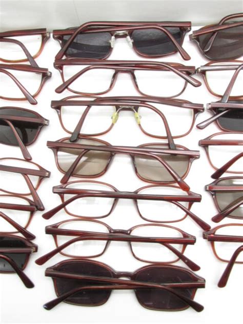 set of 25 vintage romco military r 5a eyeglasses frames eyewear bulk