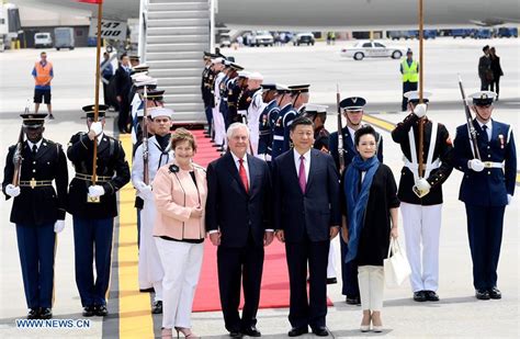 le président chinois xi jinping est arrivé en floride pour