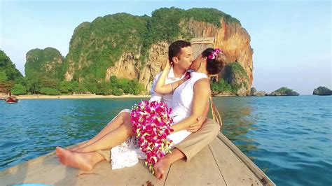 railay bay thai marriage ceremony beach package paola rafael