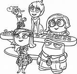 Coloring Inside Pixar Pages Disney House Drawing Fear Printable Colouring Movie Cartoon Coloriage Color Dessin Schools Getcolorings Getdrawings Print Family sketch template