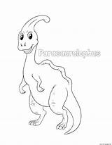 Parasaurolophus Cute sketch template