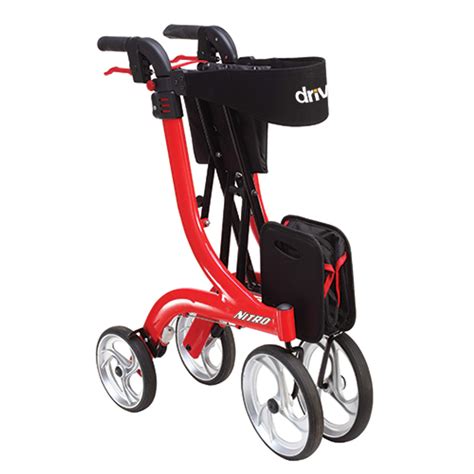 buy  lightweight drive nitro rollator walker  canada agecomfort