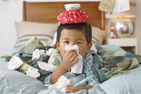 influenza flu infection preparing  children    season ages stages