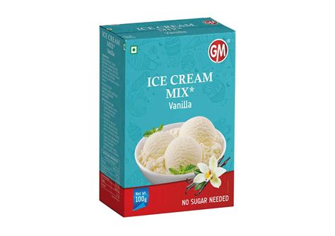 ice cream mix vanilla gm