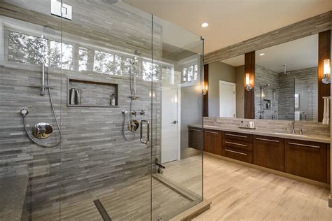 Good Looking Shower Niche Designs Bathroom Contemporary