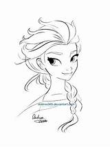 Frost Elsa Jack Pages Coloring Getcolorings sketch template