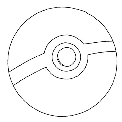 pokeball coloring page  svg images file