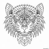 Tigre Zen sketch template