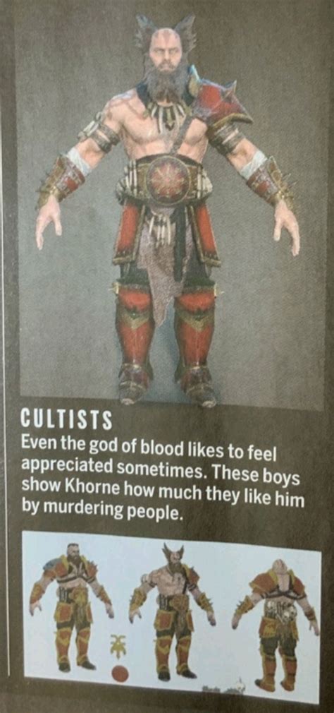 the cultist of khorne looks too unique to be literally copied into the