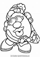 Potato Head Coloring Mr Pages Printable Kids Color Fun Mrs Poppy Colouring Potatoes Template Drawings Cartoon Worksheets Cartoons Potatohead Getcolorings sketch template