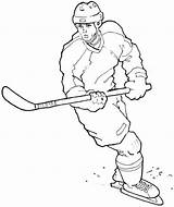 Hockey Coloring Player Pages Nhl Drawing Sports Amazing Print Color Colouring Players Printable Sheets Kids Netart Google Ice Getcolorings Getdrawings sketch template
