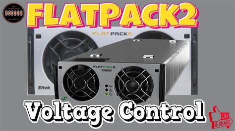 eltek flatpack adjustable output voltage control thai mod youtube