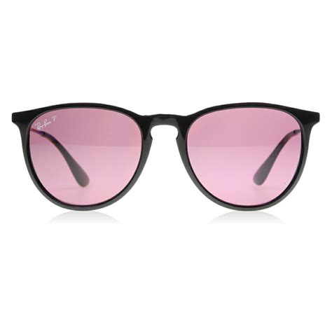 ray ban rb erika mm sunglasses black polarized purple sold  lifestyle  focus
