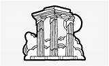 Zeus Templo Olympian Nicepng sketch template